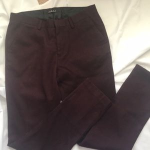 Men’s Burgundy Flannel Pants